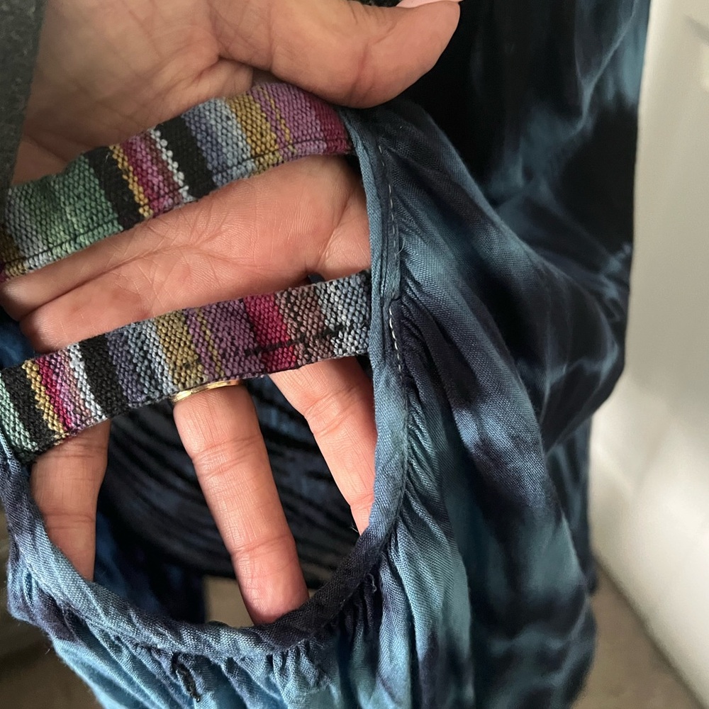 Raviya Blue Tie-Dye Mini Dress - Picture 5 of 10